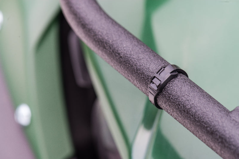 Low profile cable wire zip ties safer and better than traditional zip ties